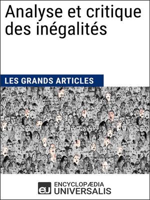 cover image of Analyse et critique des inégalités